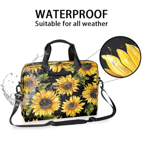 Maletín para laptop 15.6 pulgadas con diseño floral miniatura 3
