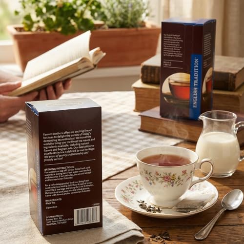 Farmer Brothers English Tradition Black Tea, 25 Bags