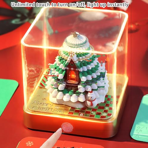 Calendrier 2026 détachable 3D avec éclairage LED et découpes papier - 7