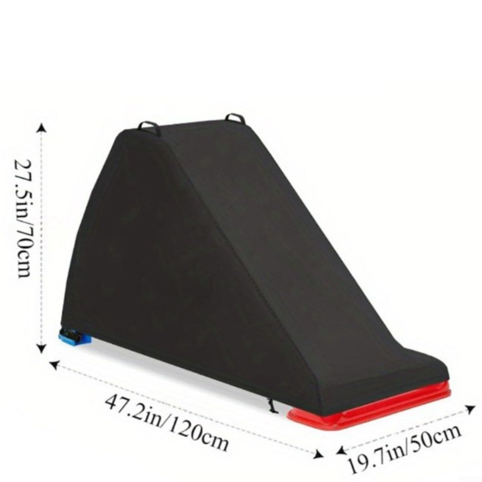 Copertura per scivolo per bambini, impermeabile, da giardino, con fascia elastica sul fondo, bottoni a pressione in tessuto Oxford 420D, protezione UV per attrezzature per parchi giochi per bambini
