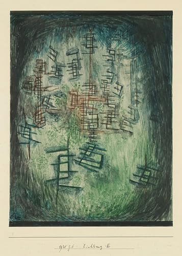 Peinture décorative sur toile Paul Klee haut de gamme pour bureau
