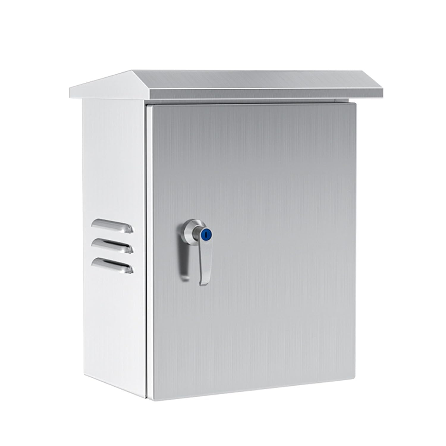 Aioneer Electrical Boxmetal Electrical Enclosures Box Junction Box, Outdoor Stainless Steel Weatherproof Project Box Enclosure Control Box Distribution Box, Cable Branch Box,With-60x50x20cm