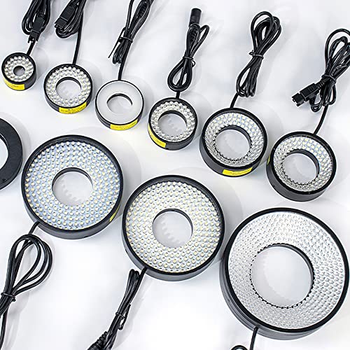 Image of 100mm Red Ring Light Machine Vision LED 24V Detection and Recognition Lamp Industrial Camera
