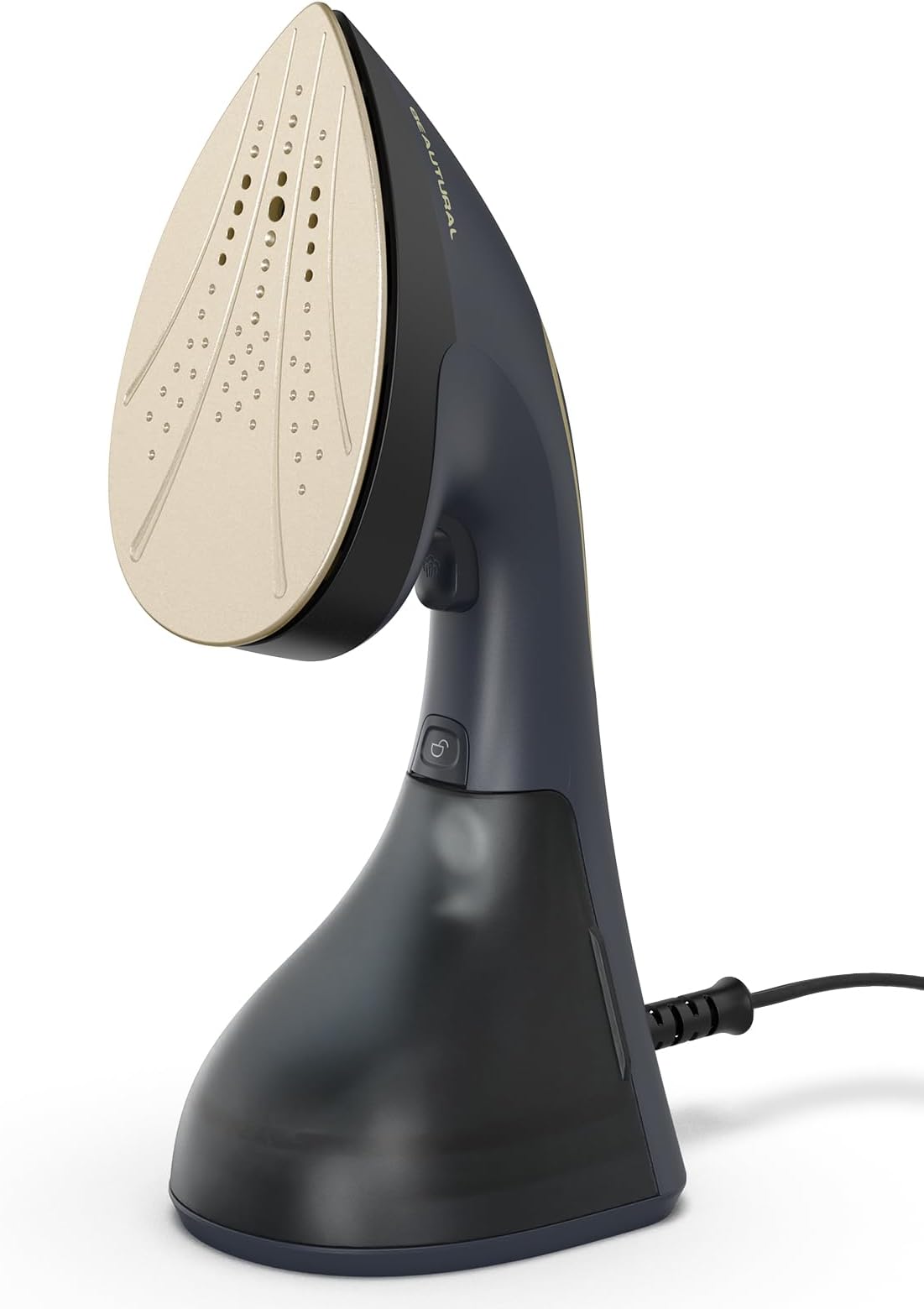 Steamer for Clothes, 2-in-1 Steamer & Iron, 1500W Handheld Powerful Garment Fabric Wrinkle Remover with Burst Steam, Ceramic Heating Plate, 30-Second Fast Heat-up, Auto-Off