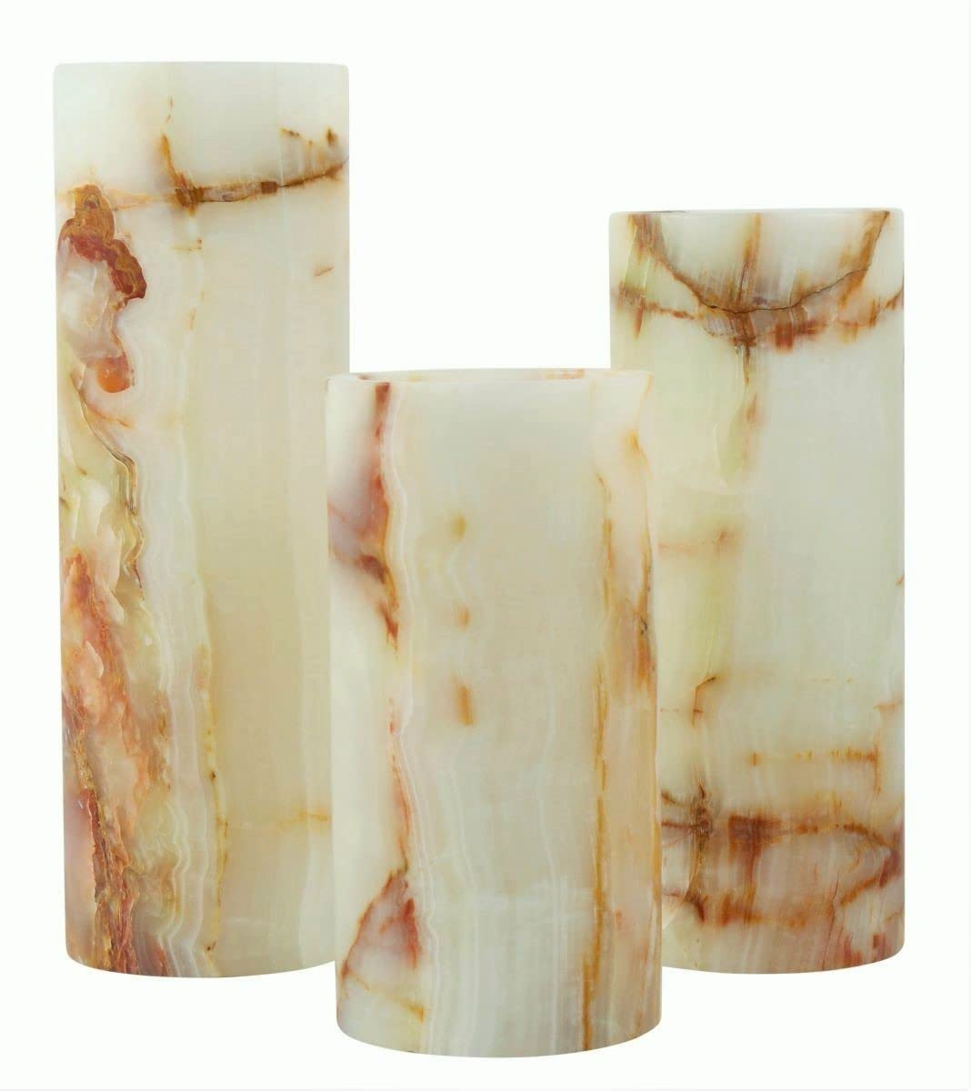 Amazon.co.jp: 装飾的なホワイトオニキス花瓶、天然石の花瓶-L、高さ10 Amazon.co.jp: 装飾的なホワイトオニキス花瓶、天然石の花瓶-L、高さ10