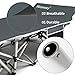 Niceway Oxford Portable Folding Bed Camping Cot with Storage Bag,Weight Capacity to 440 lbs, Strong Stable Collapsible Folding Camping Cot Great for Camping, Traveling and Home Lounging (CR0136)