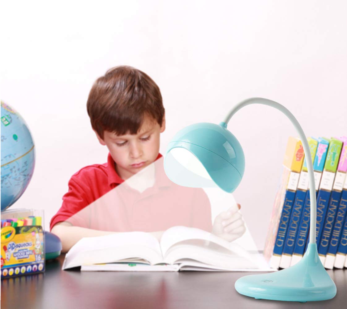 Creative Moderne LED Lampe De Bureau Bleu Lampe De Table Salon Chambre Éclairage Décoration Projecteur Étude Bureau Des Enfants Chambre 14 * 50CM