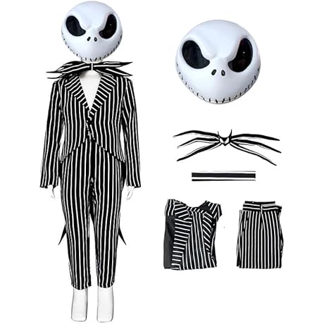 Jack Skellington Costume Suit For Adults And Kids - The Nightmare Before Christmas