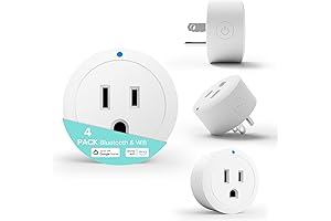 eques elf Smart Plug 4 Pack: Control From Anywhere
