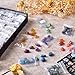 SigMntun 36 Varieties Healing Crystals Stones Bulk Set, Christmas Gifts - 2.5 lbs, 0.5