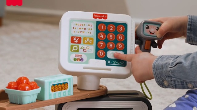 Fisher-Price Laugh & Learn Count & Shop Cash Register - Demo