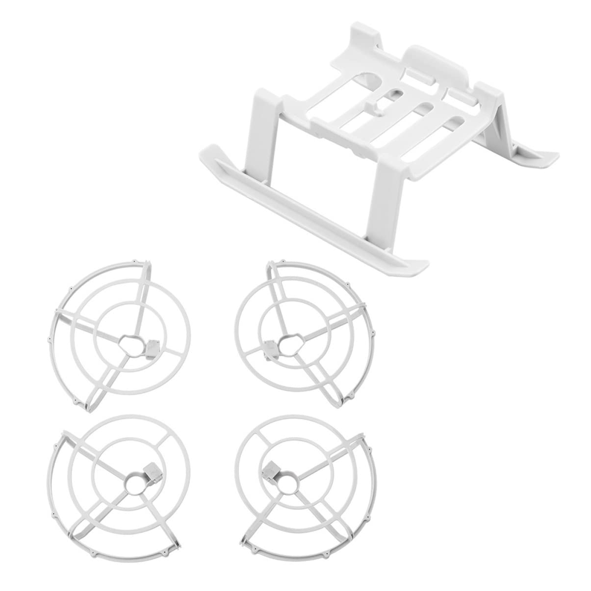 Anillo De Protección Cuchilla para Tren De Aterrizaje Elevado Protectores De Hélice para Cuadricóptero Compatible Mini Pata del Tren De Aterrizaje