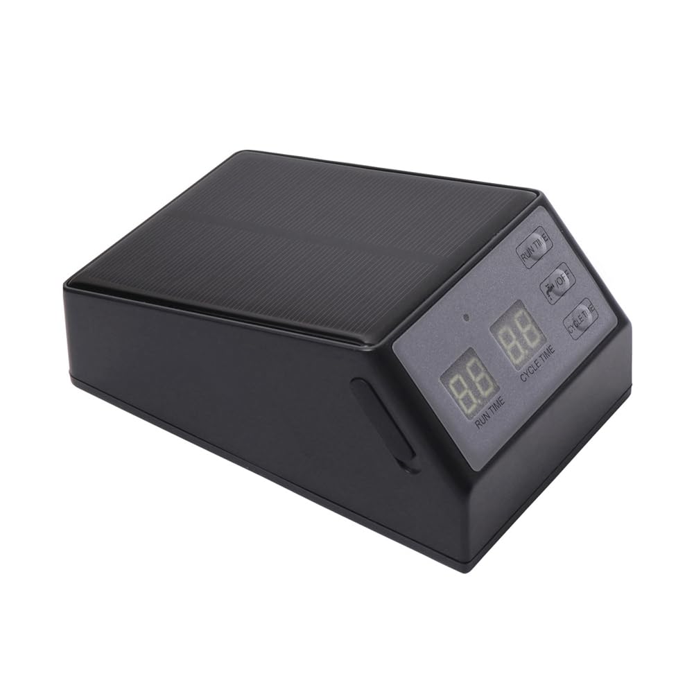 Ctrlzs Solar Timed Automatic Watering Device, Smart Watering Device, Gardening Lazy Flower Pot Plant Drip Irrigation System