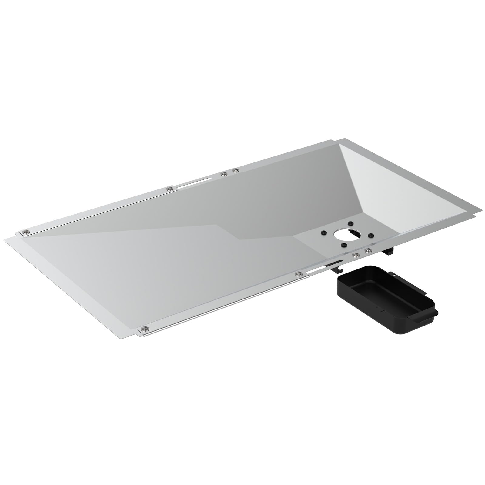 Photo 1 of Universal Grease Tray with Catch Pan for Nexgrill Replacement Parts 720-0830H 720-0882A, Charbroil, Dyna Glo, Kenmore, Expect Grill, Drip Pan for 3/4/5/6 Burner Gas Grill Grease Tray Replacement