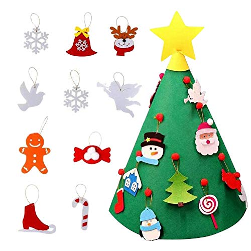 Addobbi Natalizi 3d.Iiᐅ Addobbi In Feltro Natalizi Addobbi E Decorazioni Di Natale Online