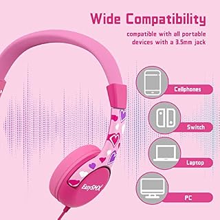 EasySMX Casque Audio Enfant avec Limiteur de Volume, Casque de Protection Oreilles Confortable pour Enfant 3-12 Ans… - Les Beatles, Paul McCartney, John Lennon, RIngo Starr, George Harrison EasySMX Casque Audio Enfant avec Limiteur de Volume, Casque de Protection Oreilles Confortable pour Enfant 3-12 Ans… – Image 3