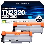 HALLOLUX TN2320 Toner Kompatibel für Brother TN-2320 TN2320 TN-2310 Toner für Brother MFC L2700DW MFC-L2700DN MFC-L2720DW HL-L2340DW HL-L2300D DCP-L2520DW DCP-L2540DN MFC-L2740DW (2 Schwarz)