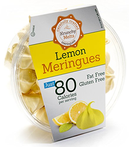 Original Meringue Cookies (Lemon) • 80 calories per serving, Gluten Free, Fat Free