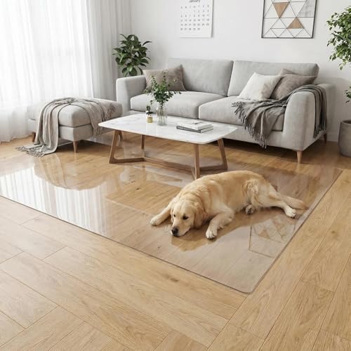 Protector de suelo de PVC de cobertura duradera apto para mascotas 4