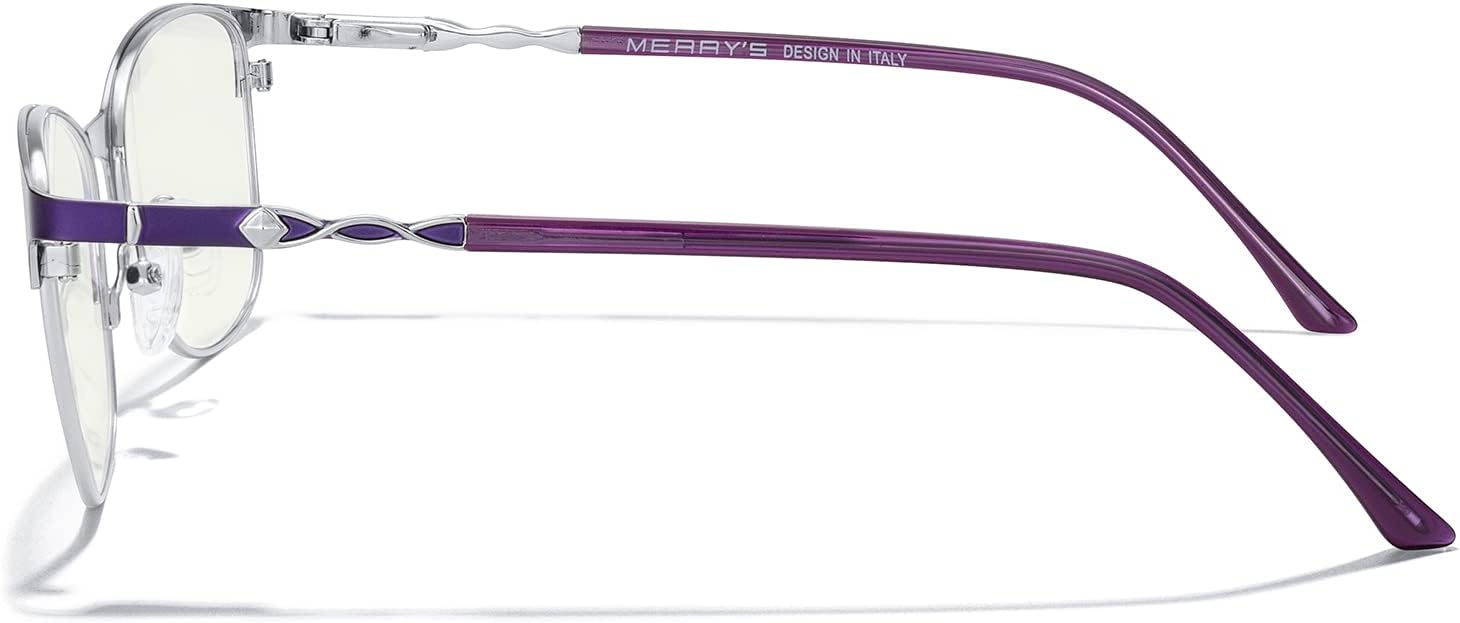 MERRY'S Women Reading Glasses Blue Light Blocking Glasses for Women Computer Reading Glasses - Image 3