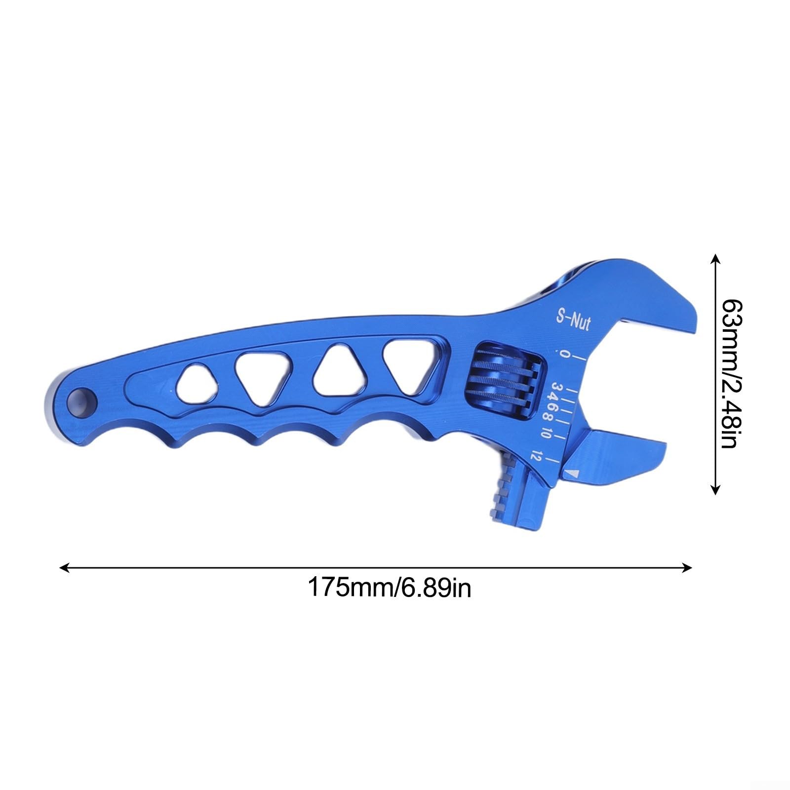 Klucze, Zestaw Ręcznej Naprawy Klucza Hydraulicznego 175 Mm, Niebieski(Blue)