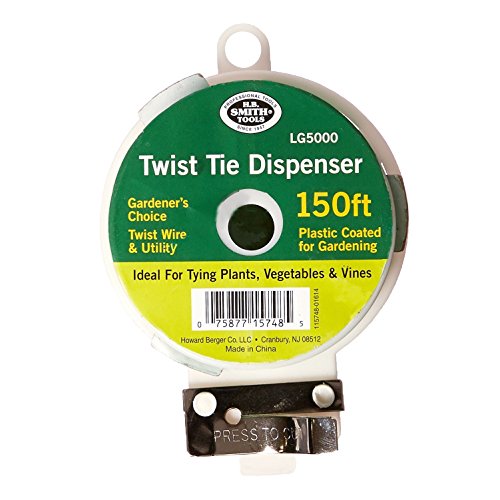 H. B. Smith Twist Tie Dispense - Ideal for Trying Plants, Vegetables, and Vines