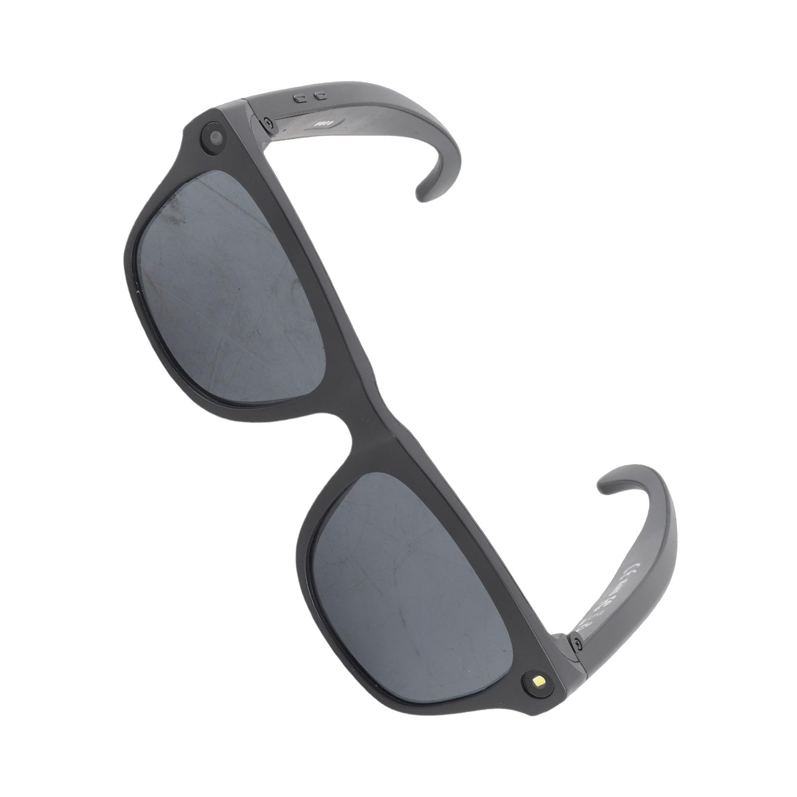 XUMIUZIY Gafas AI para Hombres y Mujeres, Gafas Inteligentes AI Cámara 4K 1080P con Flash, Traducción en Tiempo Real, Altavoces Duales, Asistente de Sonido, Reproducción de Música, para (Black)