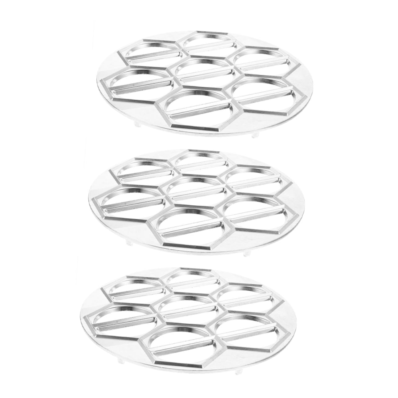 Garneck 14 Hole Dumpling Aluminum Ravioli Maker Easy to Clean Store Use for Homemade Wontons