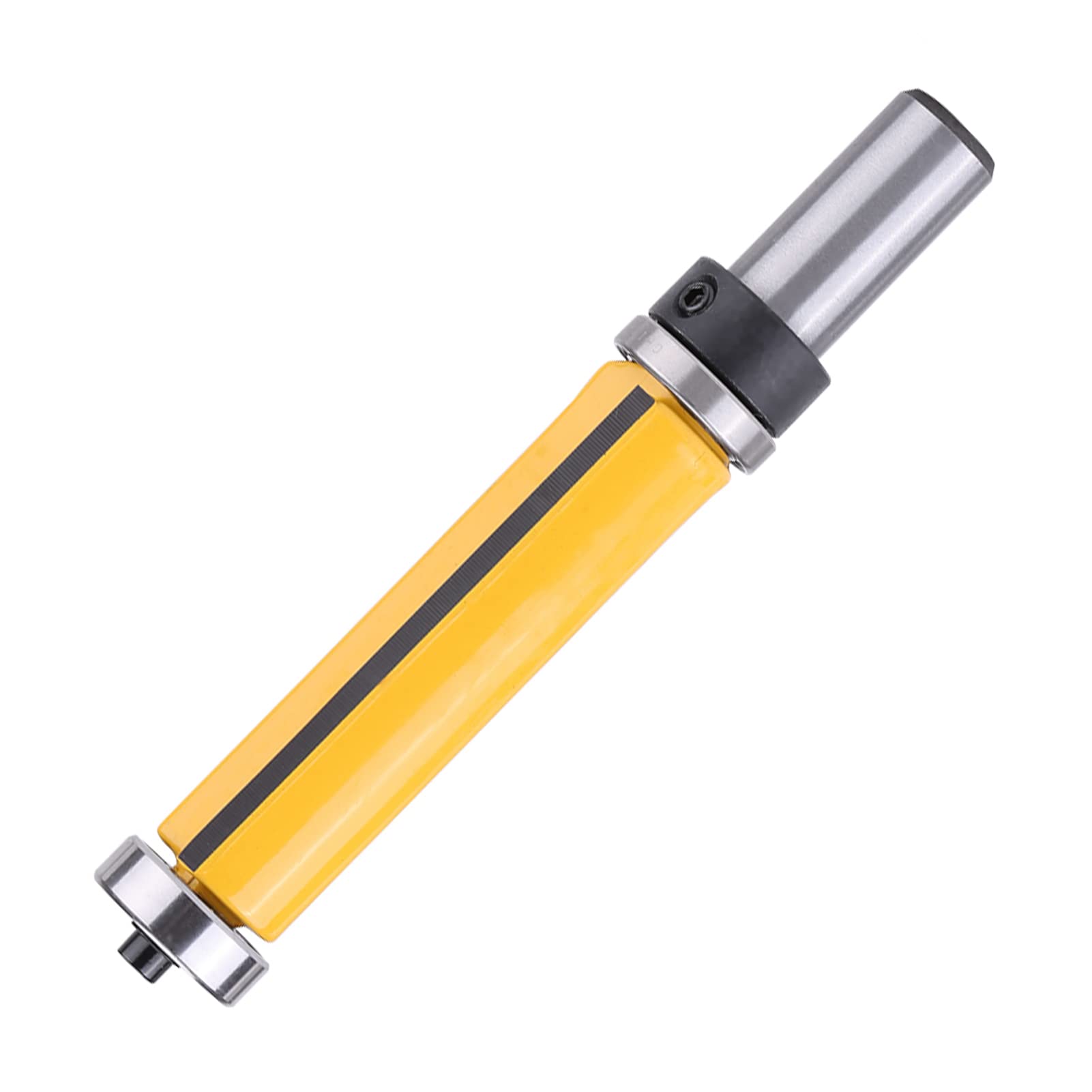 Fraise à Chantourner en Bois de qualité, Fraise Droite Durable en Carbure cémenté à Haute dureté, pour la Finition d'une Large Gamme de Matériaux pour les Routeurs à Bois électriques