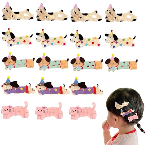 GUZUHUKU 30 piezas pinzas de garra con diseño de animales miniatura 1