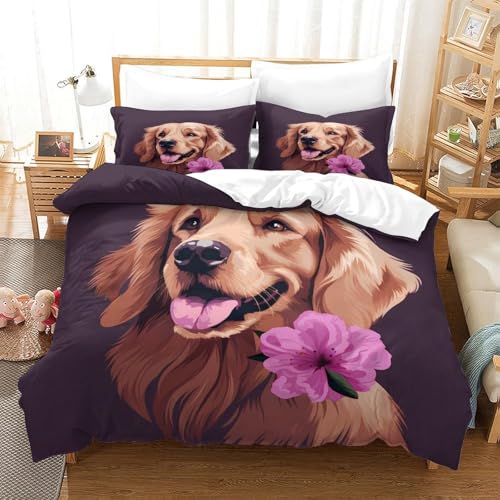 Parure de lit GNOME 200x200cm avec housse de couette microfibre 3D