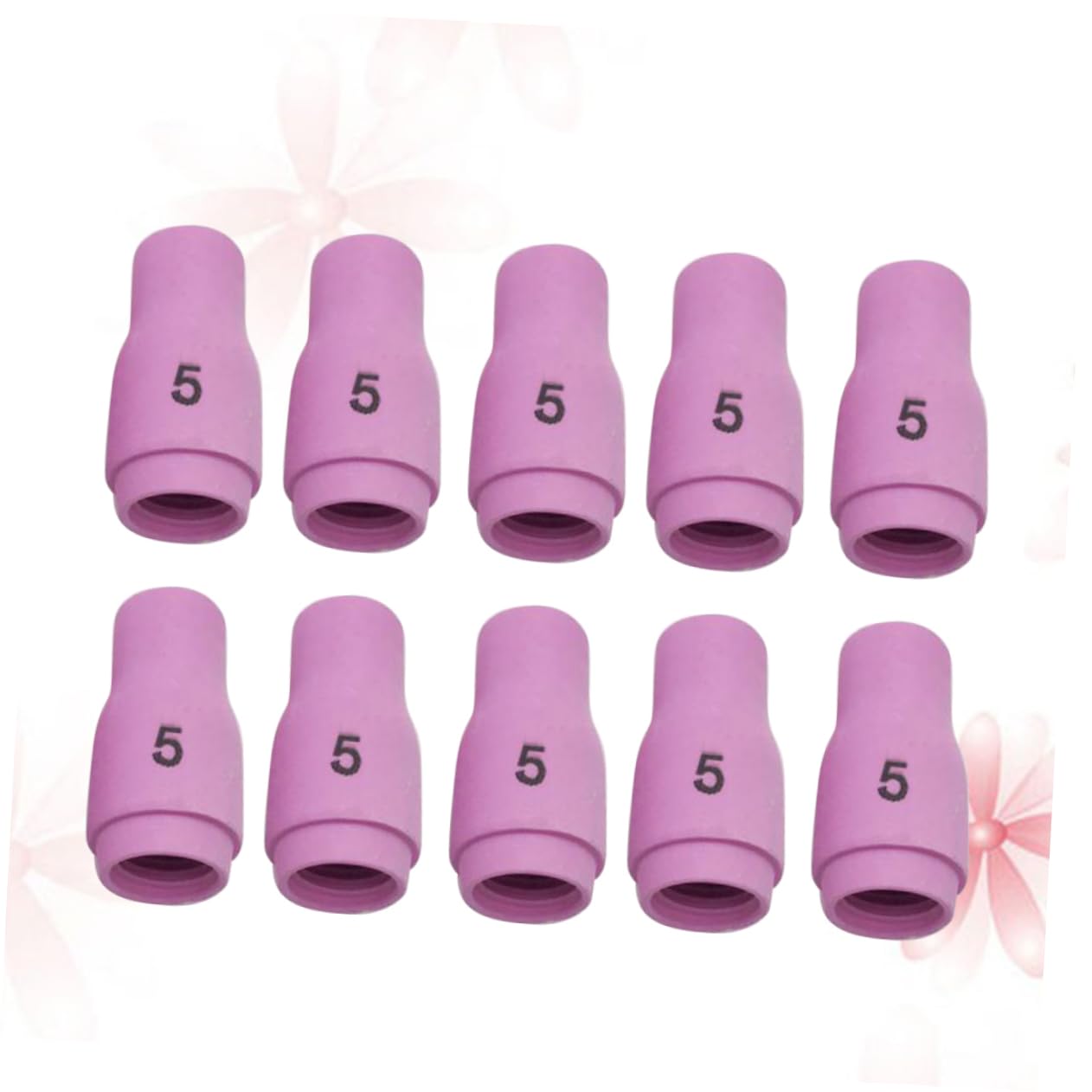 Housoutil 10pcs Welding Torch Nozzle Argon Arc Nozzle Cup Nozzles Parts Nozzle Argon Arc Welding Nozzle Argon Arc Welding Accessories Plasma Accessories Kit Argon Arc Welding Parts