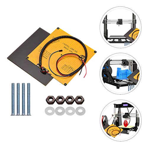 VILLCASE 1 Conjunto de Acessórios de Impressora 3D Compatível Placa de Vidro Especial Básica para An