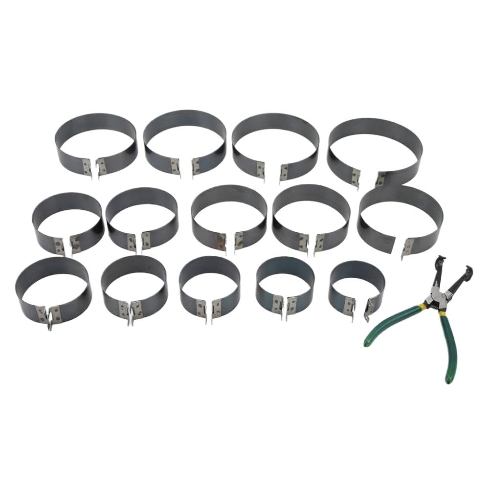 di Strumenti per compressore per compressore per pistone a Pistoni universali a 14 Bande con pinze per installatore Professionista per Motori automobilistici