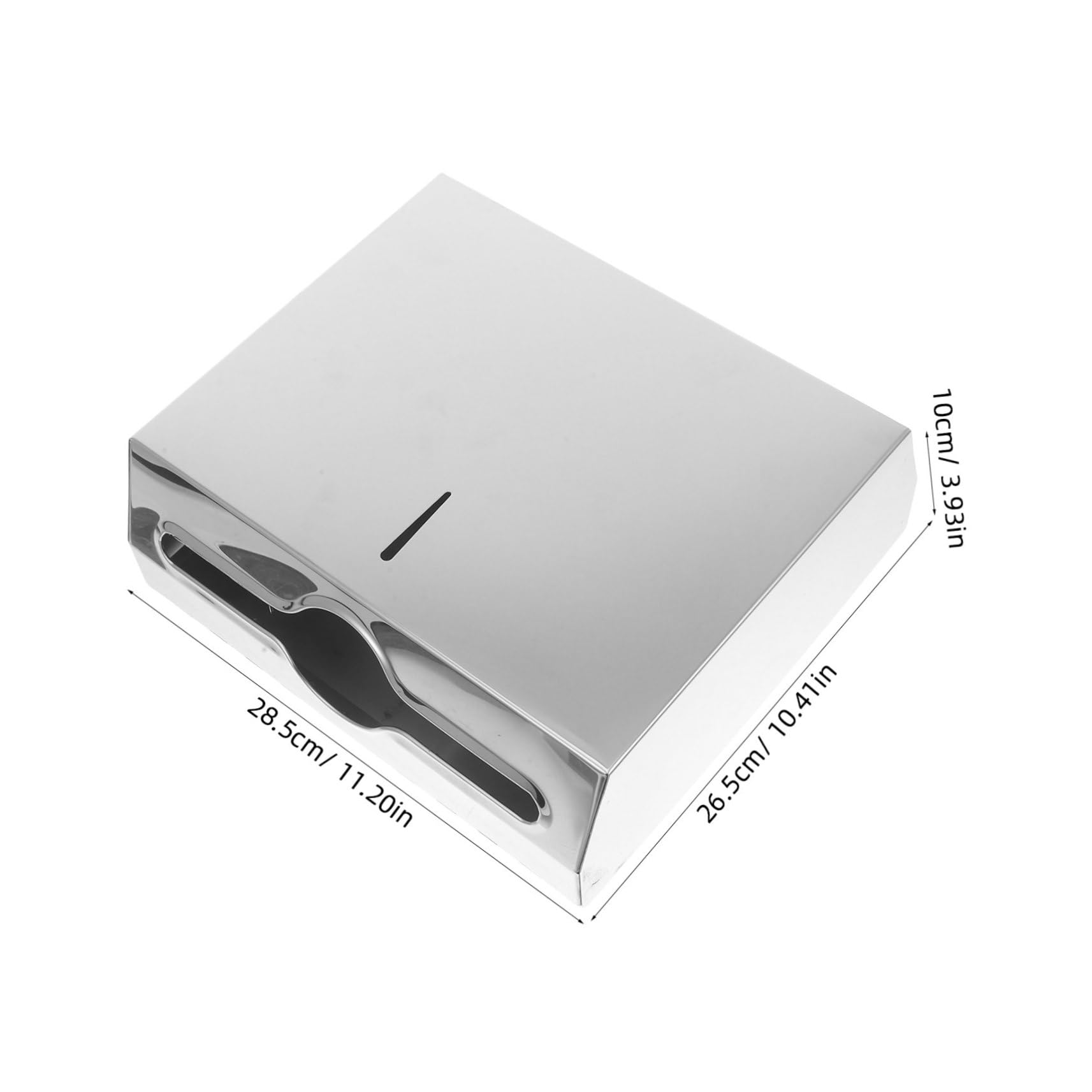 CHILDWEET Dispensador Secamanos Soporte De Pared Acero Inoxidable Diseño Intuitivo