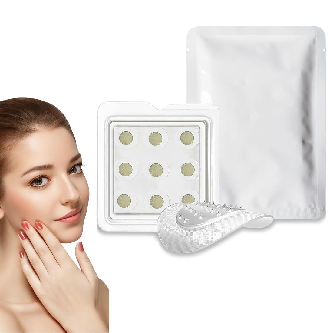  9 Pz Hydrocolloid Patch Pipi Dolorose Spot Contiene Acido Salicilico Adulti
| Patch Anti Acne 9 Pz Pipi Ricettivi Notte
