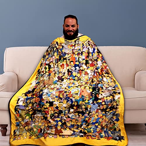 The Simpsons Fleece Throw Blanket, Multicolor, One Size #TOP5