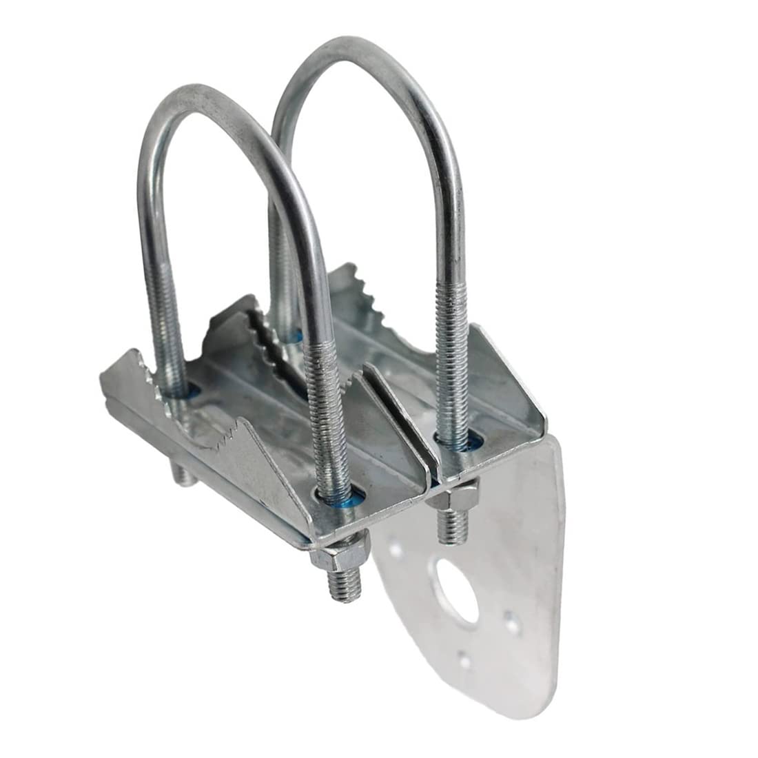 AMIUHOUN Antennemastklem met U-bouten voor Ham UHF VHF CB Cellulaire Trucker Antenne,Antenne Montagebeugel voor N Vrouwelijk Type