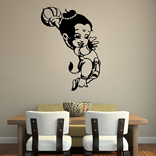 Decor Villa Bal Hanuman Wall Sticker & Decal (PVC Vinyl, Size -50 cm x 71 cm) (B01BIT73EC) Amazon Price History, Amazon Price Tracker