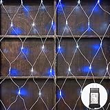 Woohaha LED Net Mesh Fairy String Decorative Lights 192 LEDs 9.8ft x 6.6ft with 30V Safe Voltage for...