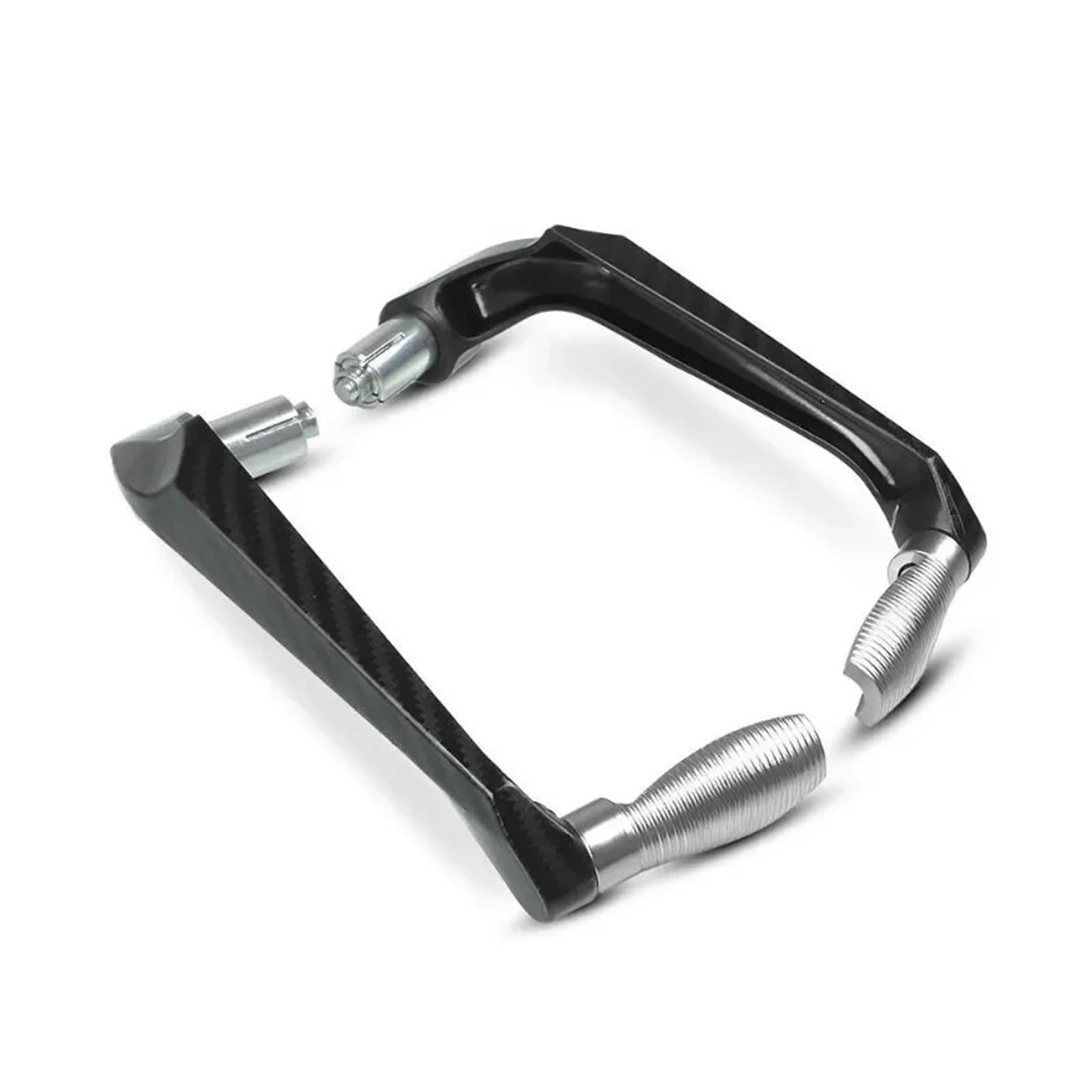 BLZMWD Motorcycle Lever Guards Handgrip Motorcycle Aluminum Alloy Carbon Fiber Handlebar Brake Clutch Lever Hand Guard Protector Modification Accessories Handguard