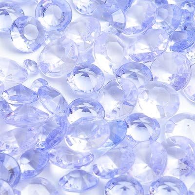 400 LILAC TABLE SCATTER CRYSTALS WEDDING TABLE DECORATIONS : Amazon.co