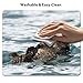 Wknoon Cute Sea Otters Mouse Pad Nature Animal Playing Water Funny Mouse Pads