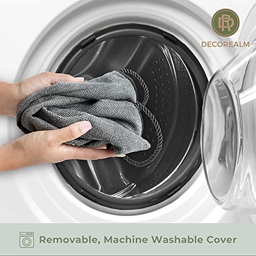 Door Draft Stopper Front Door, Under Door Draft Blocker, Sound Proof Draft Guard For Doors And Windows, Decorative Cylinder Provides Door Insulation And Weather Stripping For Doors (Black, 36 Inches) #TOP6