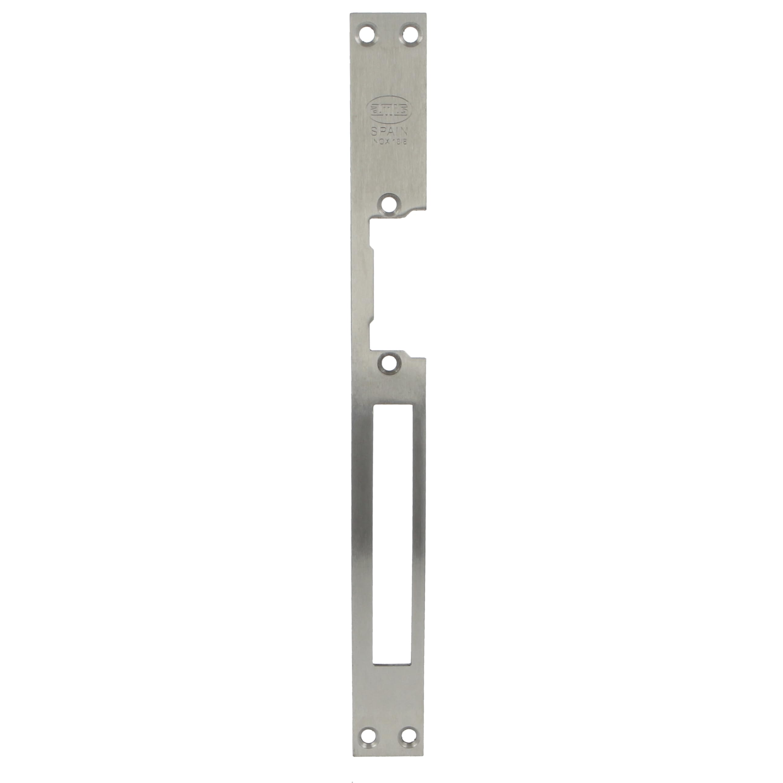 Amig - Abrepuertas Eléctrico de Embutir para Puertas - Mod.40-250 x 25 x 3 mm - Amperaje: 1,1 A - Incluye Bobina de 8-12 V de Corriente Alterna - Cerradero para Portales, Tiendas u Oficinas
