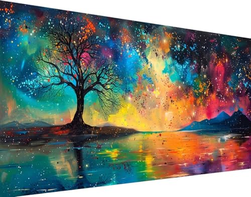 Broderie Diamant Kit Complet Arbre de Vie pour Retrouver le Calme et la Sérénité