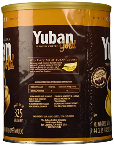 Yuban Original Medium Roast Premium Ground Coffee 44Oz (Packaging May Vary) #TOP1