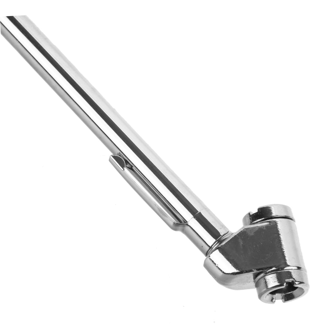 Gatuida 4 Piezas Monitor de presión de neumáticos Manómetro de presión de neumáticos estilo lápiz medidor de presión de neumáticos para coche manómetro de bicicleta Aleación de zinc Silver