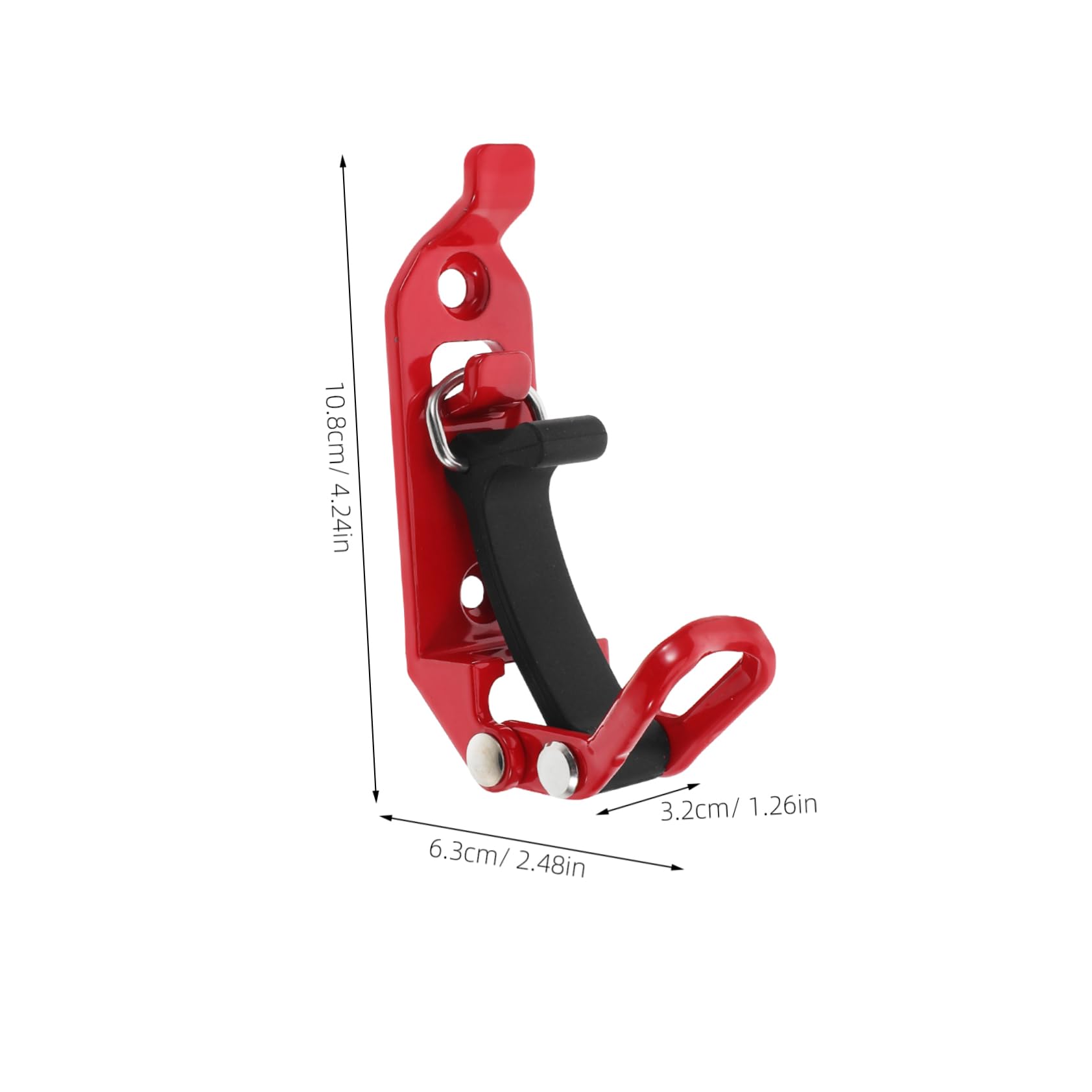 Cabilock 4Pcs Heavy Duty Clamp Holder for Car Roof Rack Mounting Brackets Kit Versatile Tool Holder for Firefighting Vehicles and Overlanding Gear Accessories