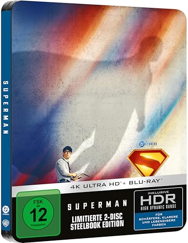 Superman (2025) (Cover A) – 4K Steelbook (UHD + Blu-ray Disc)